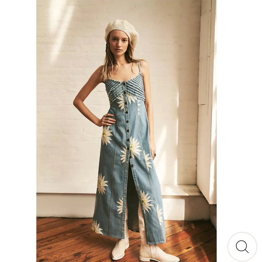 Free People Maisie Midi Dress